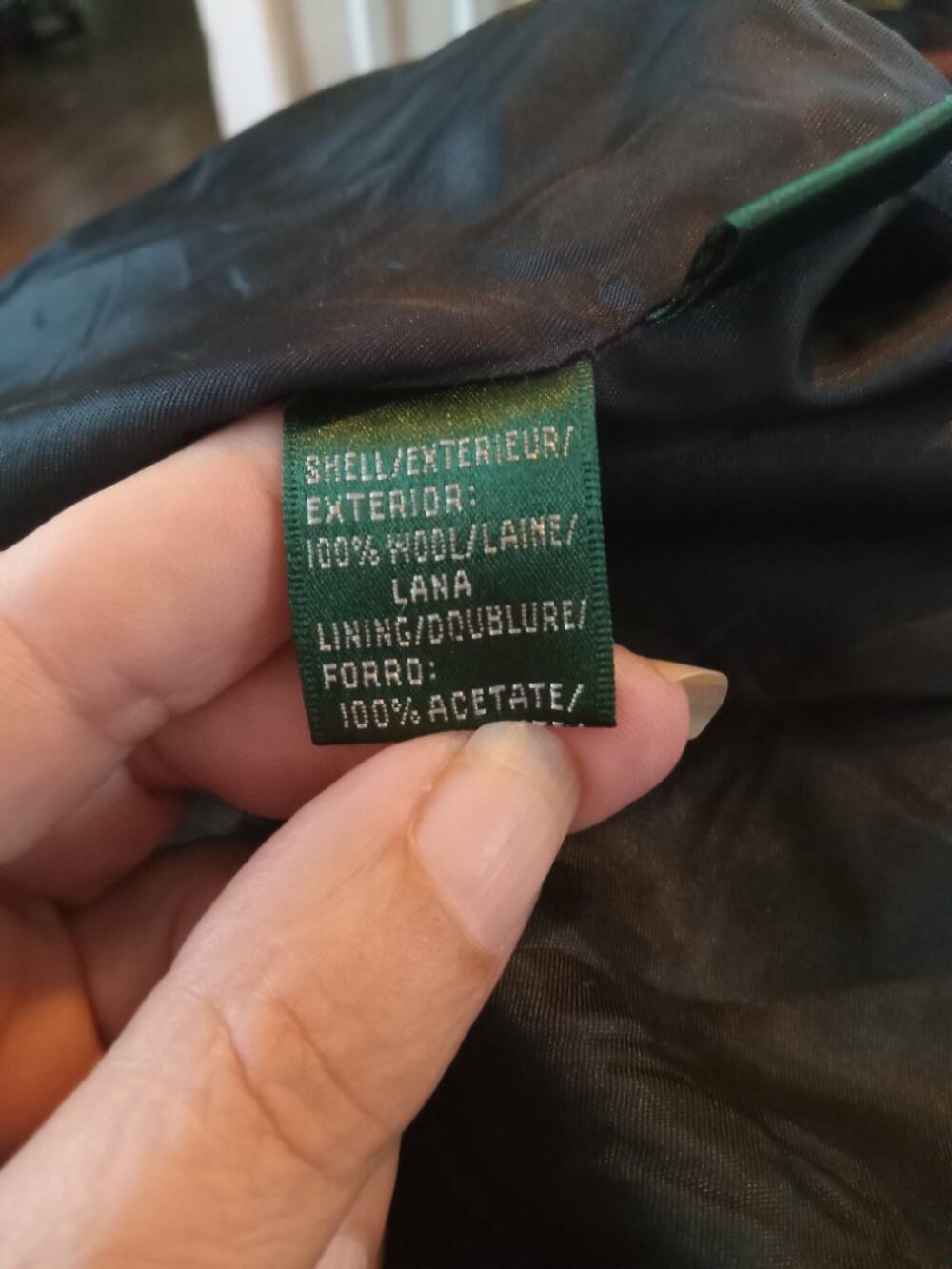 Ralph Lauren wool jacket size 8 - Picture 8 of 8